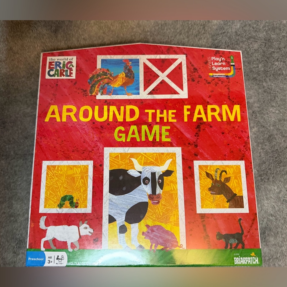 Around The Farm Game for Preschool kids, The World of Eric Carle, learning game!